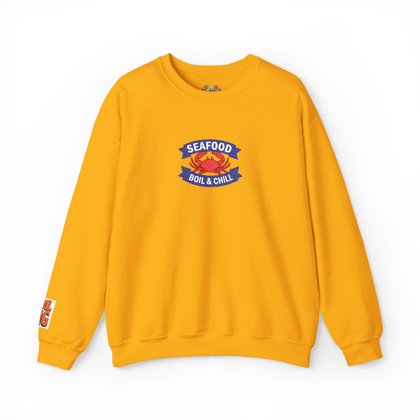 "Seafood Boil & Chill" Unisex Heavy Blend™ Crewneck Sweatshirt